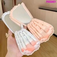 ราคา แปรงแต่งหน้า POSSNEY พร้อมที่เก็บ, Shell Quilting Travel ชุดแปรงแต่งหน้า, เครื่องเขียน Organizer อะคริลิคห้าตารางพร้อมกระจกแต่งหน้า Brus ชุดเก็บเครื่องสําอางค์ (25181136203)