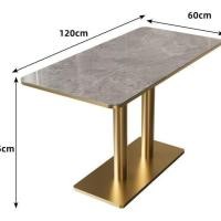 ราคา โต๊ะรับประทานอาหารโต๊ะเก้าอี้ขายสํานักงานนมชาร้านเชิงพาณิชย์มาโดกะกลางแจ้งสังเกตชนวนเลื่อนแผนกต้อนรับคาเฟ่ตารางร้านอาหารตะวันตก ฮ่าๆ2ค (41671742847)