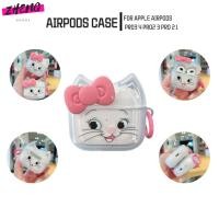 ราคา 3D Bow Cat Shape การ์ตูน Marie Airpods Pro3 กรณี AirPods 4 Pro2 กันกระแทกสําหรับ Apple Airpods 3/Pro/2/1 (40269284149)