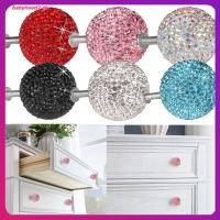 ราคา Glitter Rhinestone Ball Shape มือจับประตูตู้เสื้อผ้าตู้เสื้อผ้าลิ้นชัก 2 ชิ้น (40075161754)
