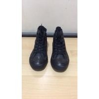 ราคา รองเท้าผ้าใบหุ้มข้อ converse all star มือ 2 90%หนัง สีดำ แท้ ไซส์ 37 ยาว 23.5 ซม. (9176557769)