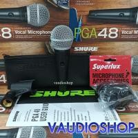 ราคา SHURE PGA48-LC ของแท้ รับประกันมหาจักร *ฟรี ฟองน้ำไมค์ 1 อัน* ไมโครโฟน ไมค์ชัวร์แท้ SHURE PG48 (6450126361)