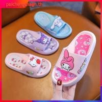 ราคา Sanrio Kuromi Melody รองเท้าแตะลําลอง กันลื่น ลายการ์ตูน Hello Kitty Cinnamoroll เหมาะกับฤดูร้อน สําหรับเด็ก และผู้ใหญ่ (29212811166)