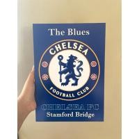 ราคา กรอบลอย โปสเตอร์เชลซี Chelsea ขนาด A4 ‼️แถมฟรี ที่กลัดกระเป๋า (24358460890)