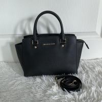 ราคา กระเป๋า Michael Kors Selma satchel medium ของแท้มือ2 (9790752117)