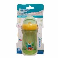 ราคา Attoon ถ้วยเสริมทักษะการดูดน้ำจากหลอด สีเขียว6 OZ #9 (409054691)