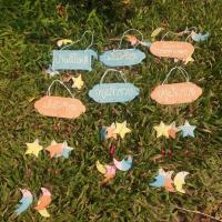 ราคา โมบายเซรามิค แขวน ตกแต่งบ้าน โมบาย (คละสี) คำมงคล เสียงเพราะ (26401374703)