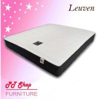 ราคา Thep ที่นอนสปริงคุณภาพ เพื่อสุขภาพ หุ้มผ้าทอลายหนานุ่มขนาด 3.5 ฟุต หนา 10 นิ้ว รุ่น Levven(สีขาว) (6937509008)