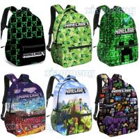 ราคา Minecraft กระเป๋าเป้สะพายหลัง สําหรับเด็ก (22370664315)