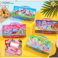 ราคา กล่องดินสอ 3D กล่องดินสอ 3 ชั้นเมทัลลิก 3 มิติ กล่องดินสอ (23467021351)