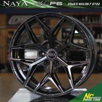 ราคา ล้อแม็กขอบ20 / Cosmis NAYA Alpha F6 / ล้อแม็กสีดำเงาทั้งวง / ล้อแม็กสำหรับกระบะตัวสูง / SUV PPV / 20x9.5 6H139.7 ET22 (25958926565)
