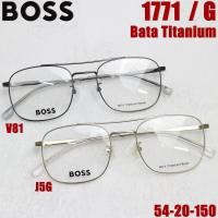 ราคา ✳️Pro✳️ BOSS [HUGO BOSS] กรอบแว่นสายตา รุ่น 1771/G Col. V81 / J5G [B-TITANIUM] ขนาดกรอบ 54 มม. (41358086433)