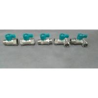 ราคา มินิบอลวาล์ว ทองเหลือง SANWA 1/2" (4หุน) ซันว่า ป้องกันการรั่วซึมและเพิ่มความนุ่มนวลในการเปิด-ปิด (19690589333)