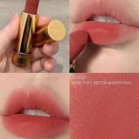 ราคา ฟิกเกอร์ ลิปสติก ลิปสติก Gucci แท้Gucci Rouge A Levres Lipstick Matte Lip Colour 3.5g #208 ลิปเนื้อ (24884194901)