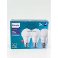 ราคา หลอด LED BULB ESS หลอดบับ 11W แสงวอม E27 ฟิลิปส์ ยี่ห้อ Philips รุ่น Essential ราคาส่งแพคละ 3 ดวง 267.- (ดวงละ 89) (24815009082)