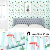 ราคา ✚▣▫Home Wallpaper วอลเปเปอร์ ลายการ์ตูน วอลเปเปอร์ตกแต่งผนัง วอลเปเปอร์ติดผนัง หน้ากว้าง 45cm ยาว 10m (8544882485)