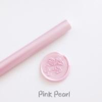 ราคา WAX SEAL FOR GLUE GUN (PINK PEARL & White Pearl ) ขี้ผึ้ง/ครั่งแท่งกลมสำหรับปืนกาว พร้อมส่ง (1649559328)