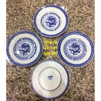 ราคา จานกระเบื้อง งานกังไส ลายเม็ดแตง ขนาดกว้าง 6,7,8,10 นิ้ว (8113298064)