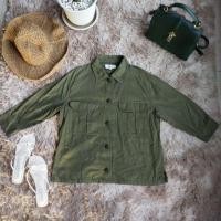 ราคา เสื้อแขนยาว หรือใส่คลุมเป็นเบลเซอร์ มือ 2 Size L (18809232151)