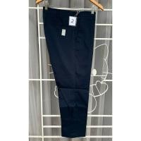 ราคา ข162)Uniqlo (Kando plants)กางเกงทำงานชาย สีกรมเข้ม เอว 34" (85/76 cm) ผ้ายืดหยุ่น เบาใส่สบาย ผ้าเหมือนผ้าร่ม แห้งไว (24585226578)