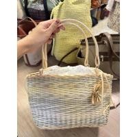 ราคา กระเป๋าสาน กระเป๋าหวาย กระเป๋าถือ สภาพมือสอง คุณภาพ98% (29418153453)