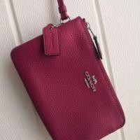 ราคา Coach คล้องมือ 2 ซิบ S ของแท้ พร้อมส่ง (5216485967)