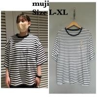 ราคา muji เสื้อยืดป้ายห้อยของแท้ (28940057250)