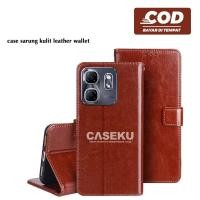 ราคา Leather Book Case Flip Leather Flip Wallet Case Infinix Smart 9 Infinix Smart 9 Hd Infinix Smart 4 Infinix Smart 5 Infinix Smart 6 Infinix Smart 6 Plus (44424508744)