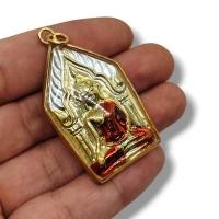 ราคา [AMU]O1พระขุนแผนกุมารสมบัติ หลวงพ่อพูน วัดไผ่ล้อม เนื้อกะไหล่ทองลงยาสามกษัตริย์ เลี่ยมกรอบทองผ่าหวายงดงามพร้อมบูชา (23145604424)