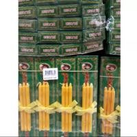 ราคา ธูปเทียนชุดใหญ่กล่องสีเขียว นพมาศ (3237227146)