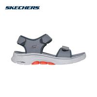 ราคา Skechers สเก็ตเชอร์ส รองเท้าแตะผู้ชาย Men On-The-Go GOwalk 7 Sandal Carson Walking Sandals - 229295-GYOR (26680901186)