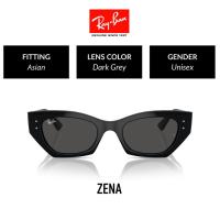 ราคา RAY-BAN ZENA RB4430F 667787 (Black) - Sunglasses แว่นกันแดด (25375834343)