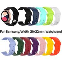 ราคา สายนาฬิกาข้อมือซิลิโคน 20 มม 22 มมสําหรับ samsung galaxy gear s 2 s 3 classic (5334790212)