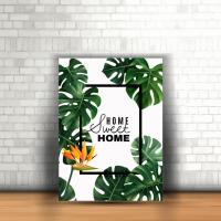 ราคา กรอบรูปแคนวาสตกแต่งบ้าน Monstera lover ขนาด 30x40cm/60x80cm (4543563317)
