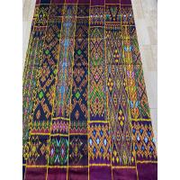 ราคา ผ้าไหมมัดหมี่ไทย3ตะกอ ทอมือแท้100%(A-66) (29401379042)