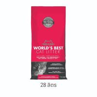 ราคา World's Best Cat Litter Multiple Cat Unscented ทรายแมว ขนาด 28 ลิตร สูตรมัลติเปิ้ลแคท ถุงสีแดง (24271516938)