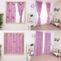 ราคา ✧◕ผ้าม่านหน้าต่าง ม่านประตู มายเมโลดี้ และคิตตี้ แบบกันUVงานสีสดมากลายชัด (4191721276)
