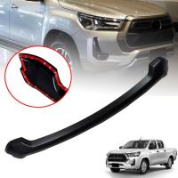 ราคา คิ้วฝากระโปรงหน้า รุ่น โตโยต้า HILUX REVO ร็อคโค่ ครอบฝากระโปรงหน้า TOYOTA ไฮลักซ์ รีโว้ ROCCO ปี 2020 - 2021 สีดำด้าน (6794338205)