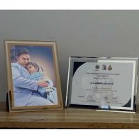 ราคา กรอบรูปขนาด A4 กรอบกระจกคริสตัล (ส่งจากไทย) (29634423934)