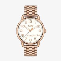 ราคา Coach นาฬิกาข้อมือผู้หญิง Delancey Rose Gold Dial Rose Rose Gold รุ่น 14502262 ของแท้ 100% มีการรับประกัน 2 ปี (4939252107)