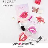 ราคา กระดาษโน้ต Post it sticky note pad มีกาวในตัว โพสอิท lips ลายน่ารักโพสอิทรูปปาก (144262866)