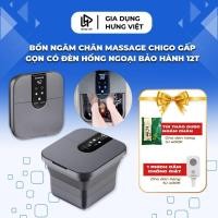 ราคา อ่างแช่เท้านวดแบบพับได้พร้อมไฟอินฟราเรดและลูกกลิ้งแบบหมุนเองพร้อมสมุนไพร 12 เดือน (45350367343)