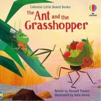 ราคา Usborne Little Board Books The Ant and the Grasshopper (29065822448)