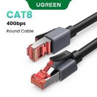 ราคา UGREEN CAT8 Ethernet Cable 40Gbps 2000Mhz Network Cord สําหรับคอมพิวเตอร์ RJ45 Network Lan Cable (42252088349)