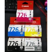 ราคา หมึกปริ้น Canon CLI-726 BK/C/M/Y/GY แท้ประกันศูนย์ ราคาเคลียร์สต็อก (20084579783)