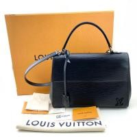 ราคา LOUIS VUITTON Cluny MM Epi Leather Noir กระเป๋าหลุยส์ มือสอง ของแท้ % (20771335944)