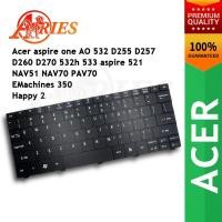 ราคา Acer Aspire One 532 D255 D257 D260 D270 532h 553 Aspire 521 NAV51 NAV70 แป้นพิมพ์แล็ปท็อป (27342171006)