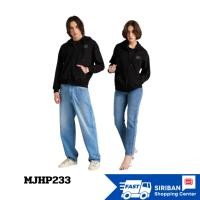 ราคา Mc jeans เสื้อกันหนาว ฮู้ดดี้ Unisex แขนยาว สีดำ MJHP233 ใส่ได้ทั้งผู้ชายและผู้หญิง (24591746346)