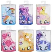 ราคา ตุ๊กตาโพนี่ My Little Pony Mane Fluttershy, Pinkie Pie, Rarity, Applejack, Rainbow Dash, Twilight สินค้าลิขสิทธิ์แท้ (8729914768)