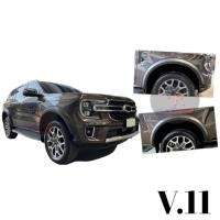 ราคา คิ้วล้อ FORD EVEREST ปี 2022 (V.11) 4นิ้ว (8ชิ้น) ขอบยาง (22669885286)